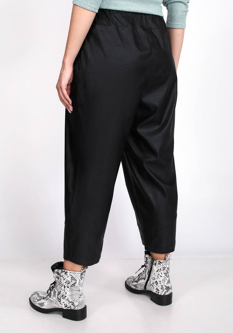 Брюки из экокожи на резинке шир.  750, рис. 14