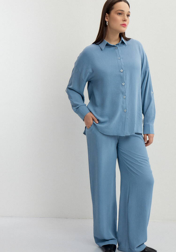 Костюм: рубашка с брюками шир.  750, рис. 26