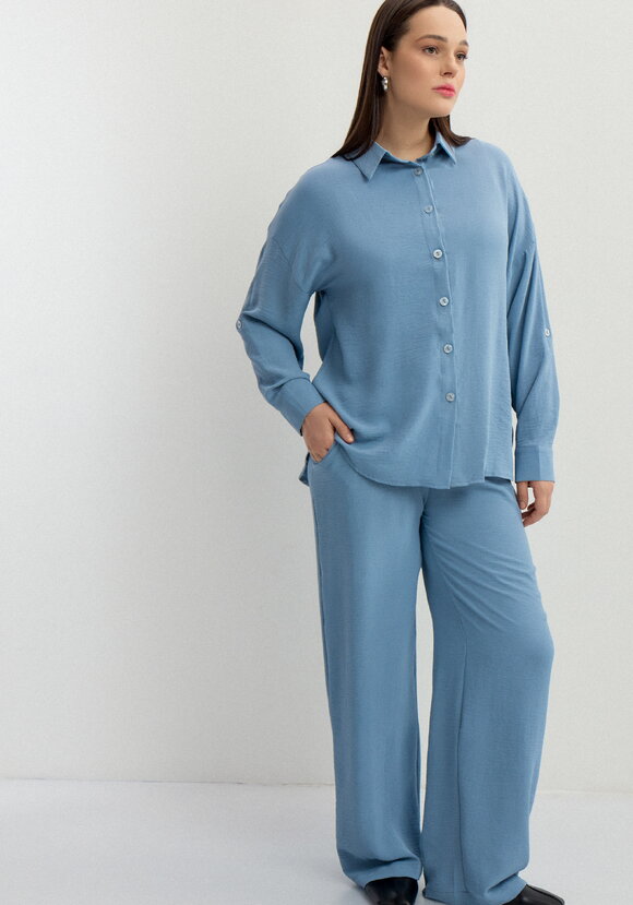 Костюм: рубашка с брюками шир.  580, рис. 26