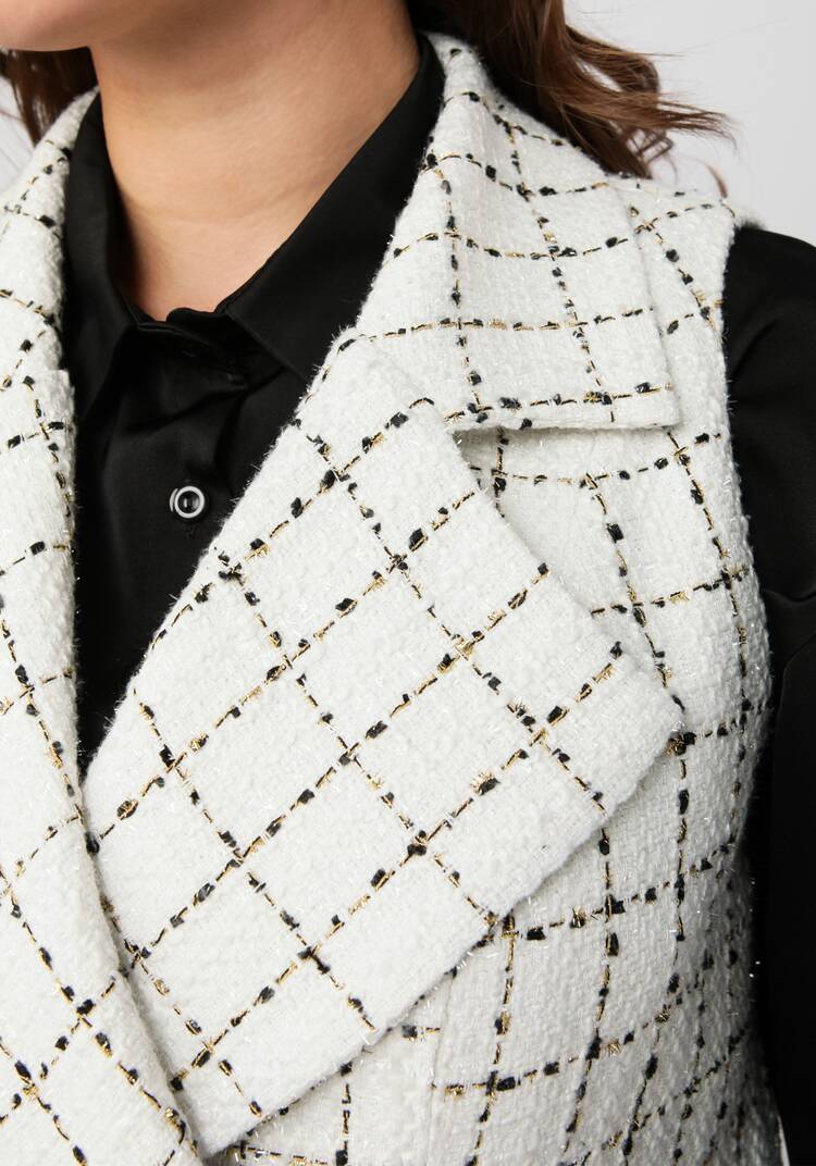 Платье -жилет с английским воротником шир.  750, рис. 14