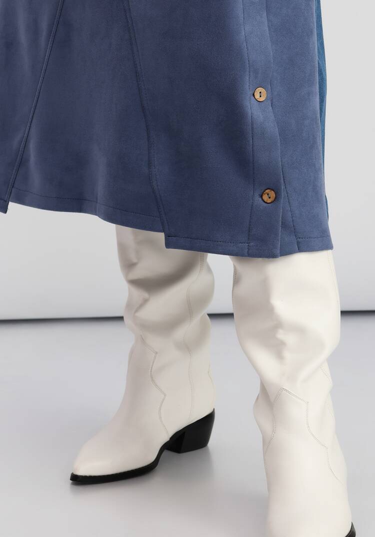 Юбка комбинированная на эластичной ленте шир.  750, рис. 25