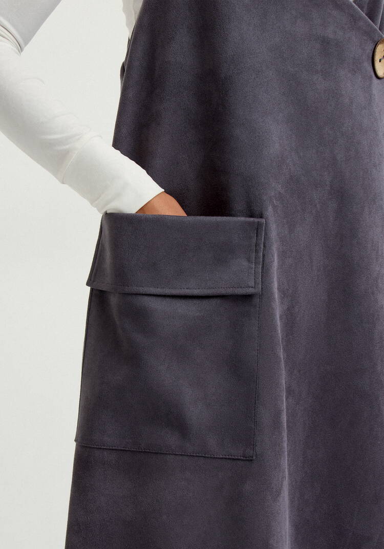 Сарафан с имитацией застёжки шир.  750, рис. 6