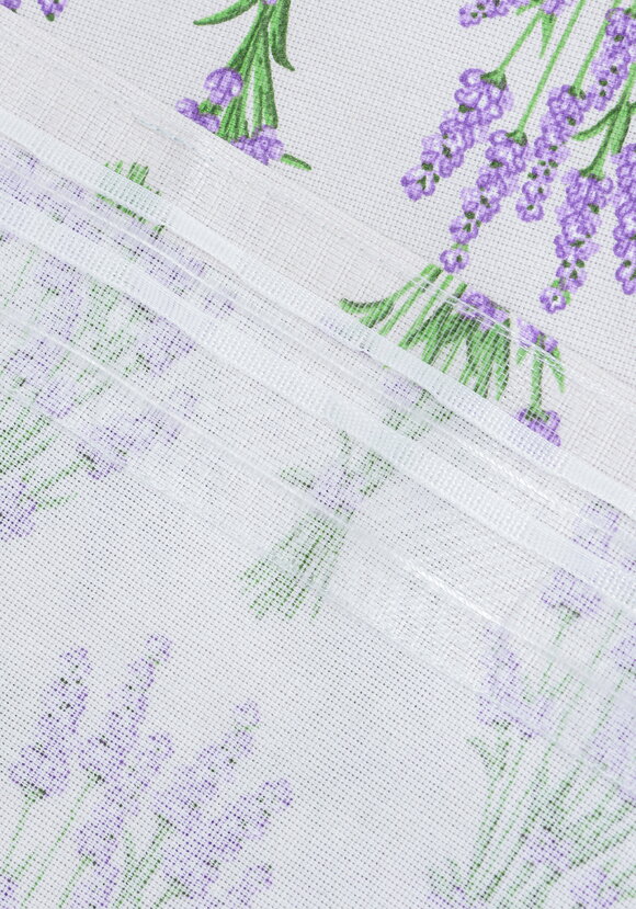 Штора из рогожки Лаванда шир.  580, рис. 3