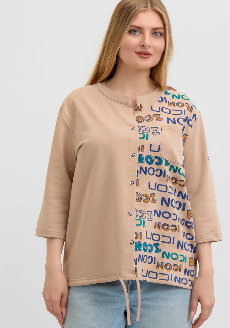 Блуза Настроение шир.  750, рис. 22