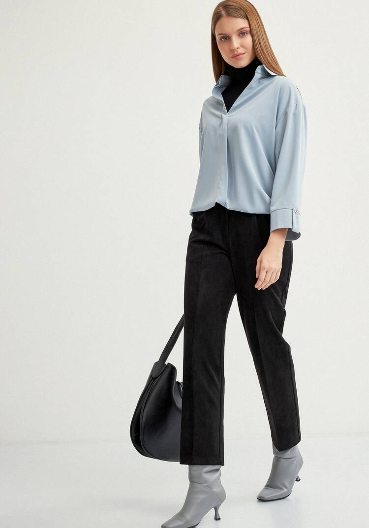 Брюки на резинке Аида шир.  750, рис. 8