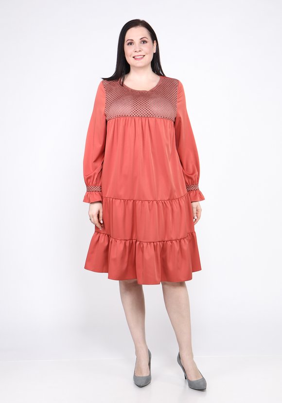 Платье Манящий рассвет шир.  580, рис. 5