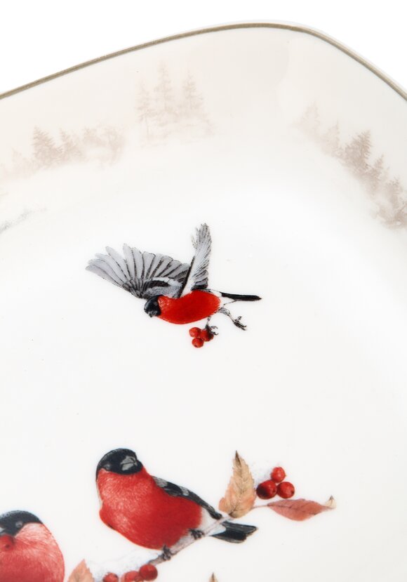 Блюдо сервировочное Снегири шир.  580, рис. 3