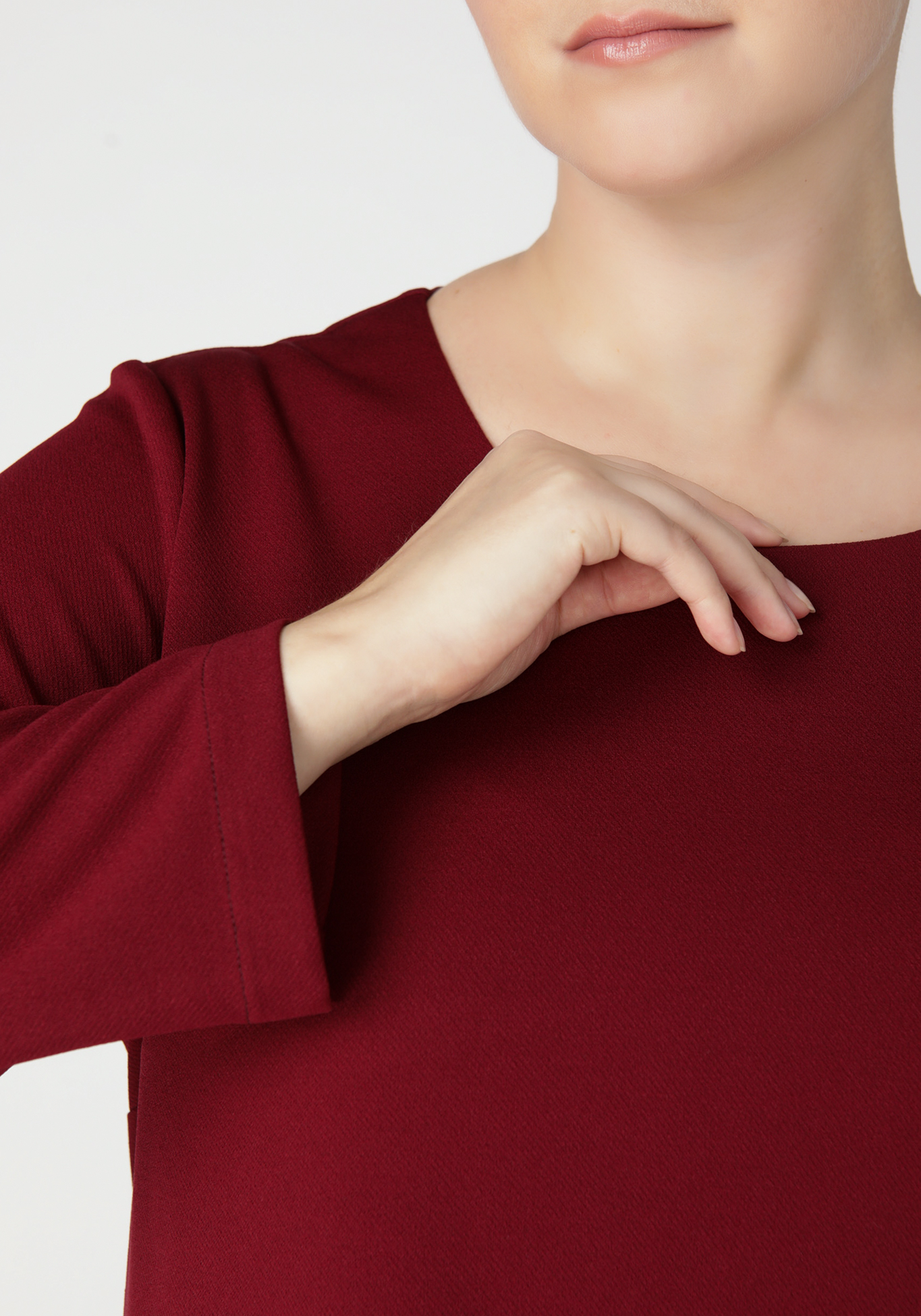 Платье "Восхитительная грация" Bianka Modeno, размер 50, цвет красный - фото 4
