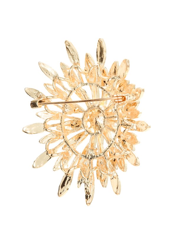 Брошь Прекрасный цветок шир.  580, рис. 6