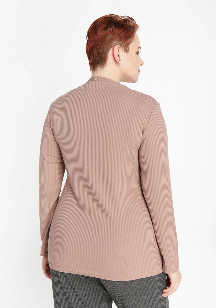 Водолазка из трикотажа лапша шир.  750, рис. 5