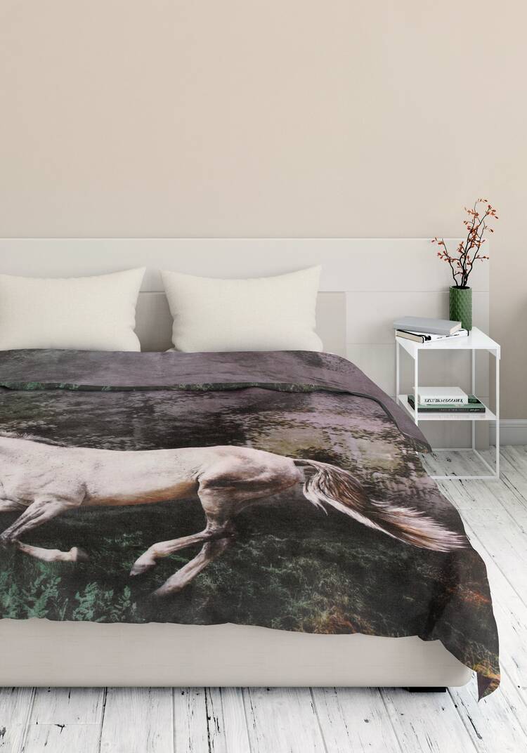 Плед-покрывало с принтом шир.  750, рис. 8