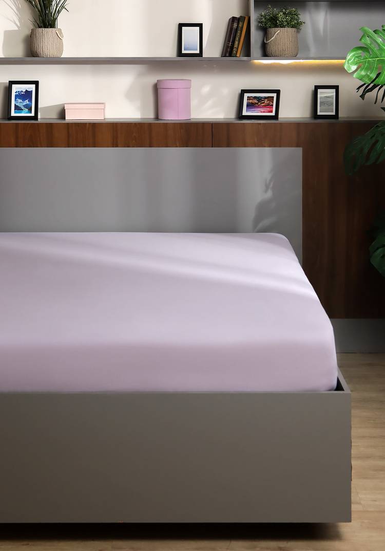 Простыня на резинке из поплина Облако снов шир.  750, рис. 25