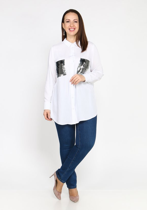 Блуза Сияние звезд шир.  580, рис. 9