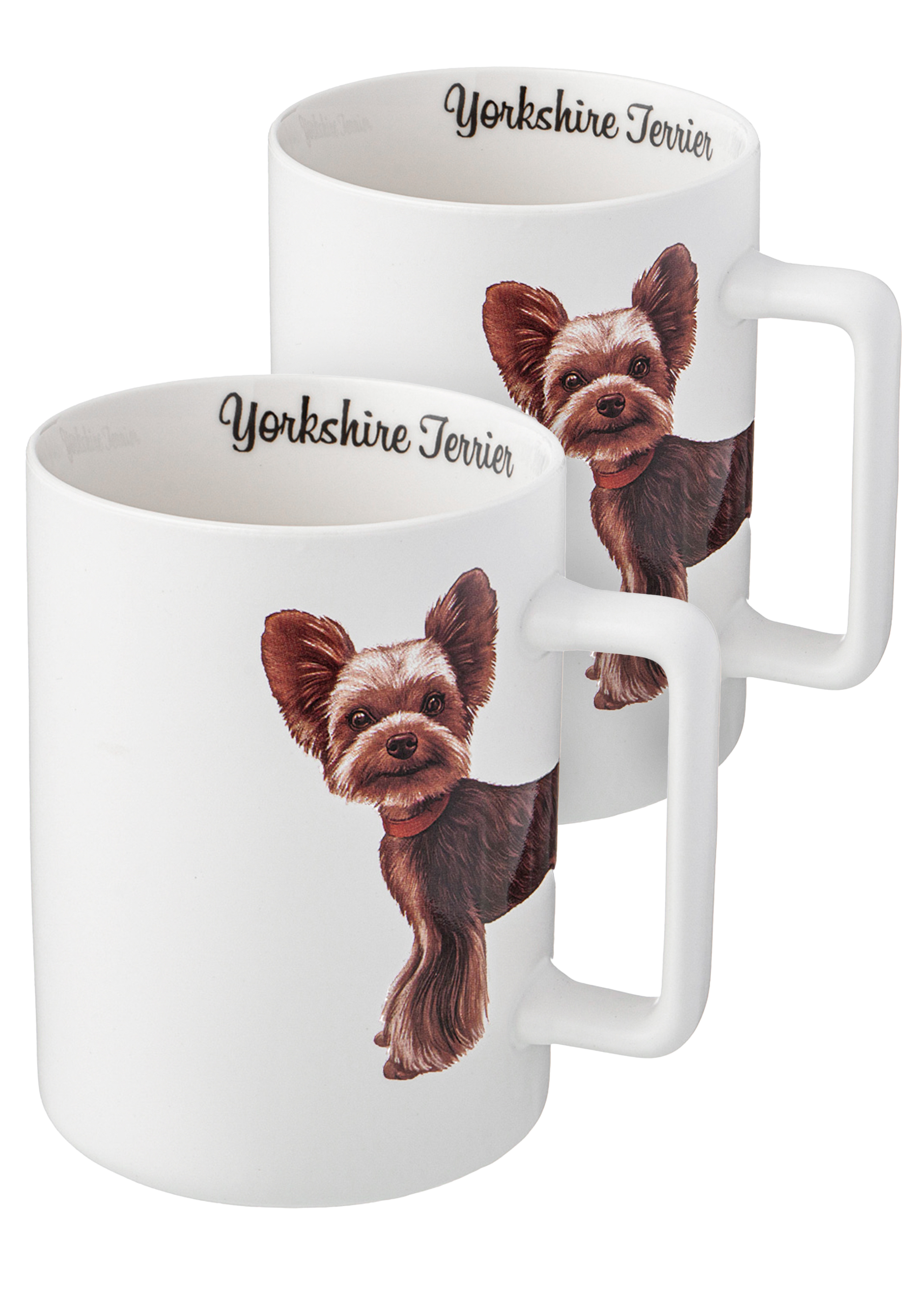 Кружки из фарфора "Любимцы", 2 шт.