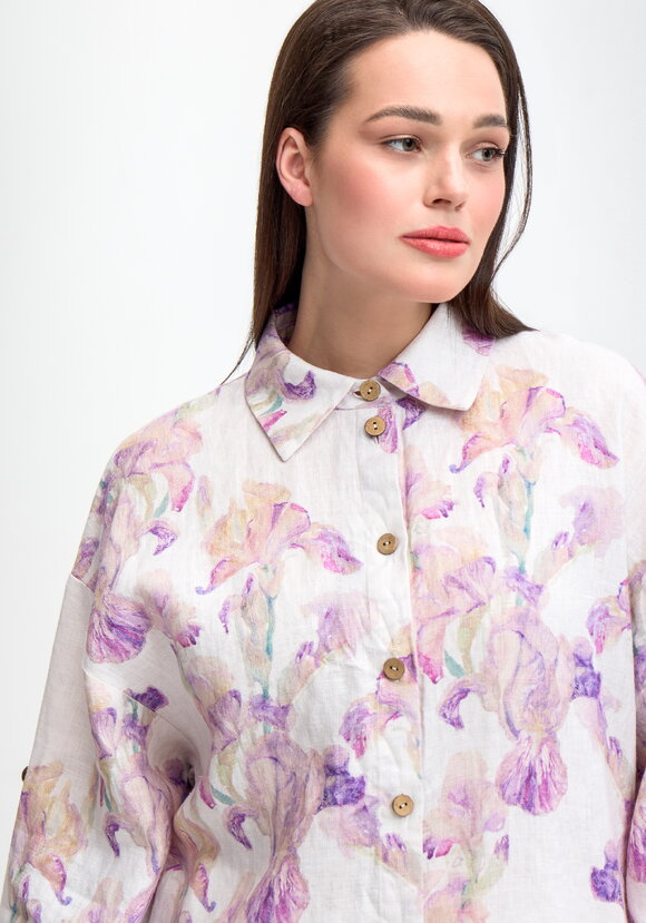 Рубашка удлиненная Женевьева шир.  580, рис. 5