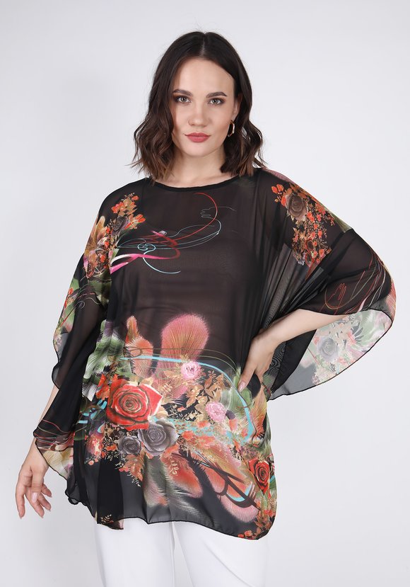 Туника Счастливый танец шир.  580, рис. 9