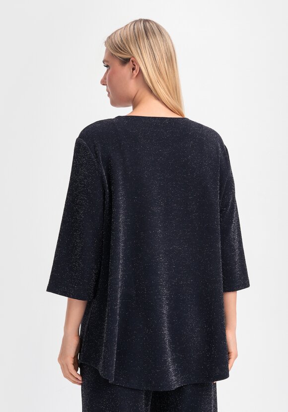 Туника с люрексом и декором из страз шир.  580, рис. 21