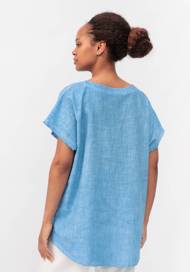 Блуза Магдалина шир.  750, рис. 8