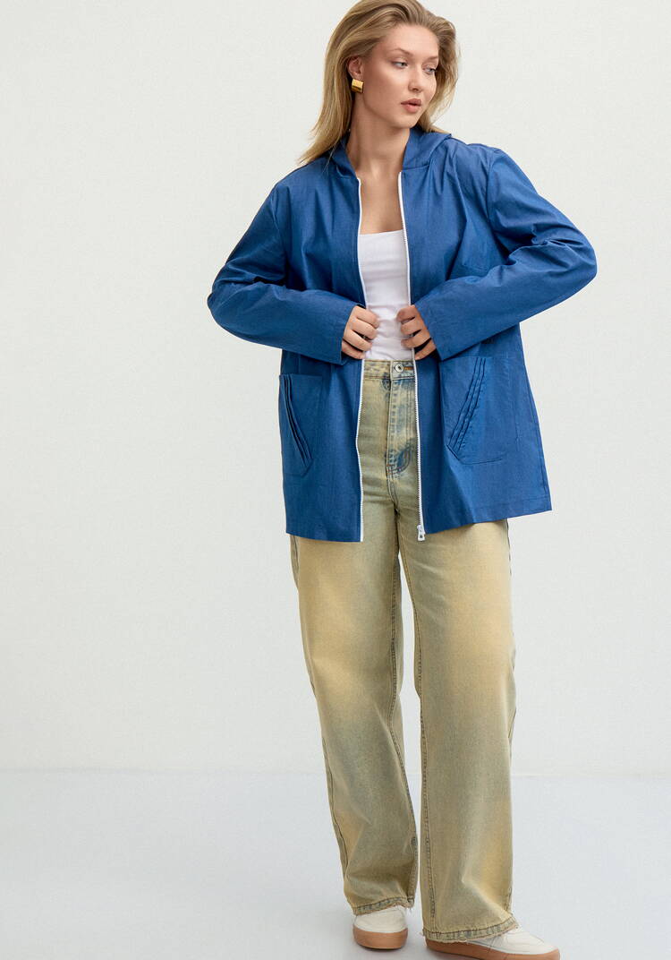 Пыльник с декоративными складками шир.  750, рис. 7