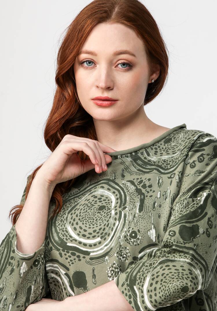 Джемпер с оригинальным орнаментом Моника шир.  750, рис. 5