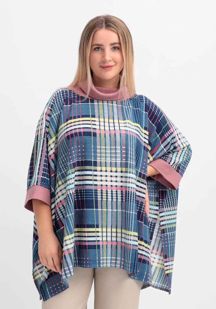 Пончо Сиенна шир.  750, рис. 7