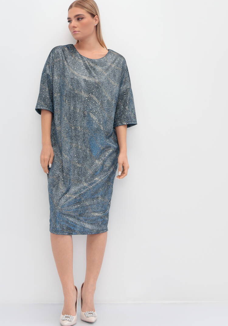 Платье с 3D мерцанием шир.  750, рис. 16