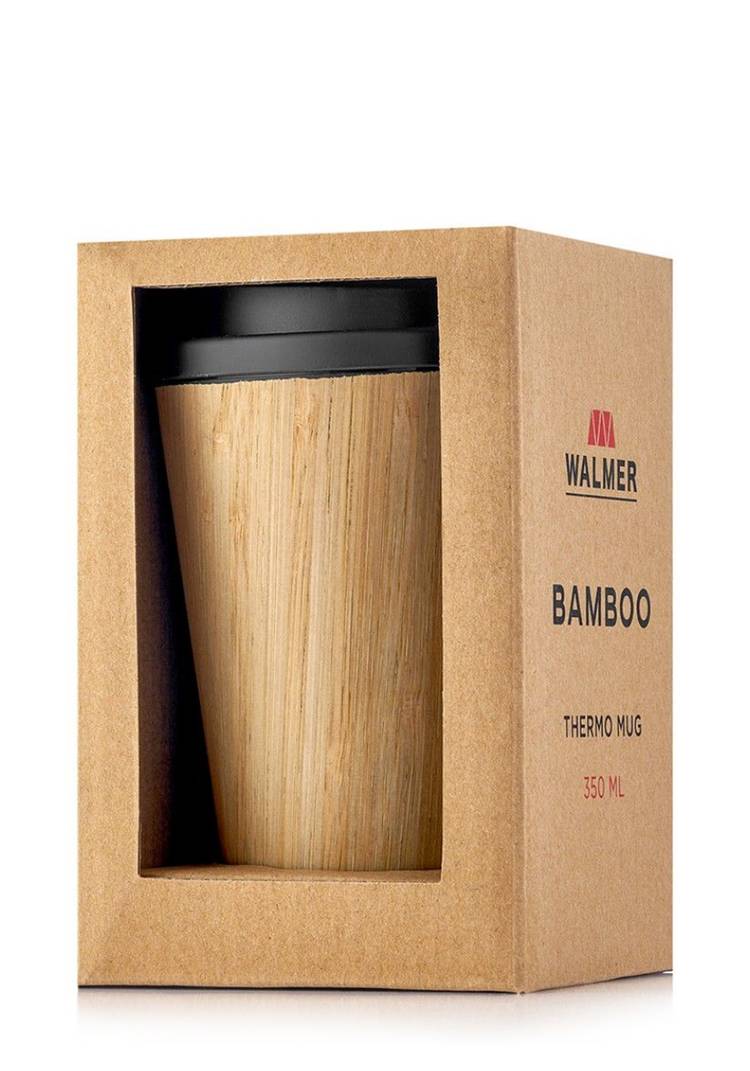 WALMER Термокружка Bamboo, 350 мл шир.  750, рис. 3