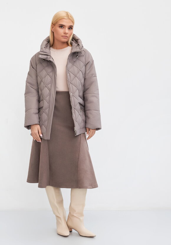 Куртка с капюшоном, стеганная Эшли шир.  580, рис. 2