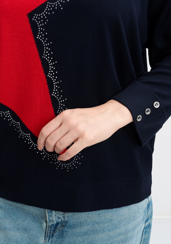 Джемпер Галактика на плечах шир.  580, рис. 16