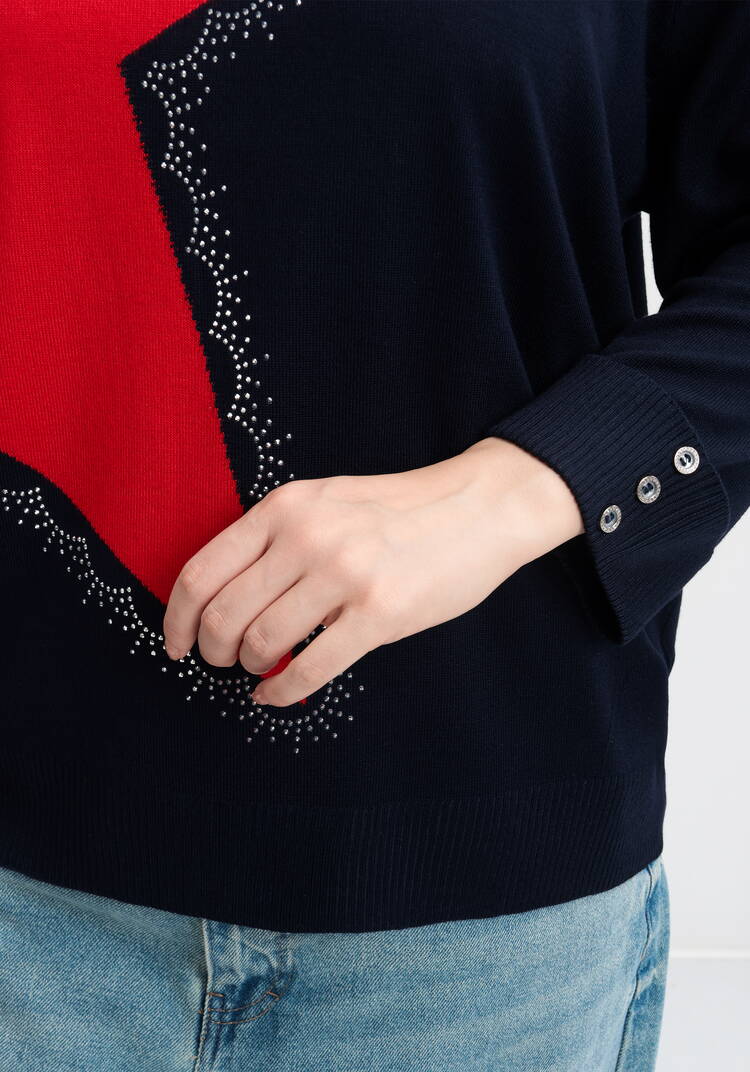 Джемпер Галактика на плечах шир.  750, рис. 16