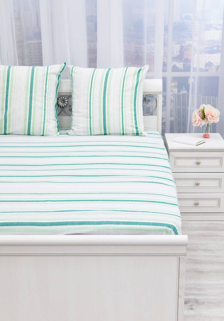 Простыня льняная Пралеска шир.  750, рис. 9