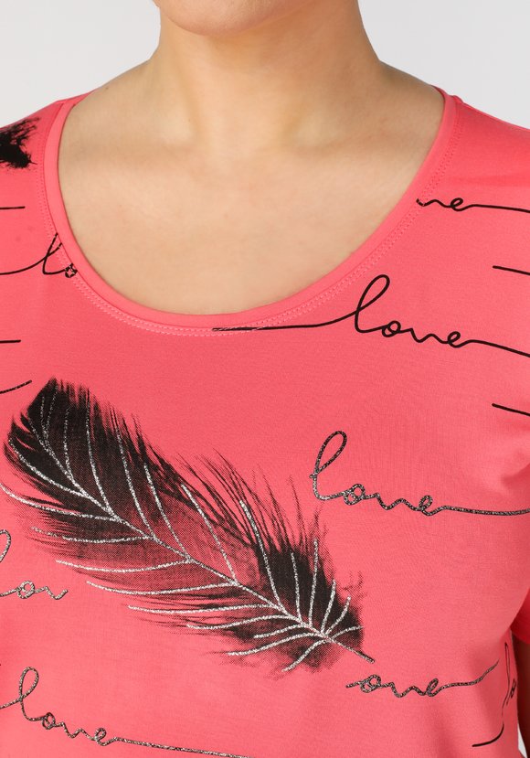 Блуза с принтом Белла шир.  580, рис. 2