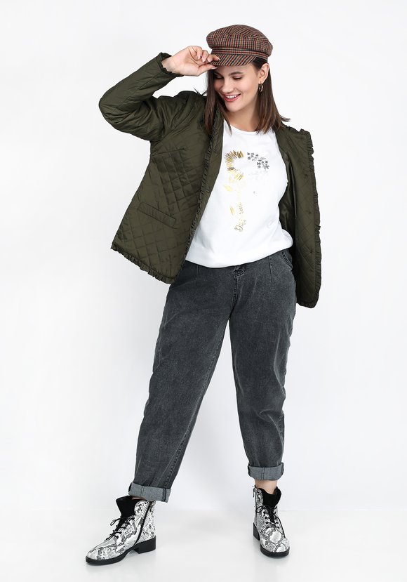 Футболка с принтом по груди шир.  580, рис. 3