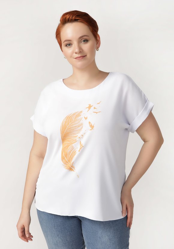 Блуза Ветер перемен шир.  580, рис. 6