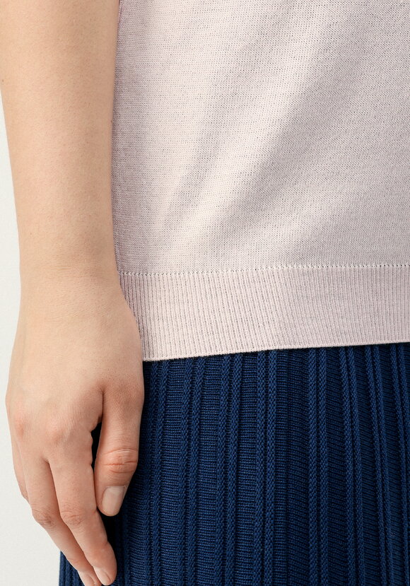 Топ с декором из метанити шир.  580, рис. 23