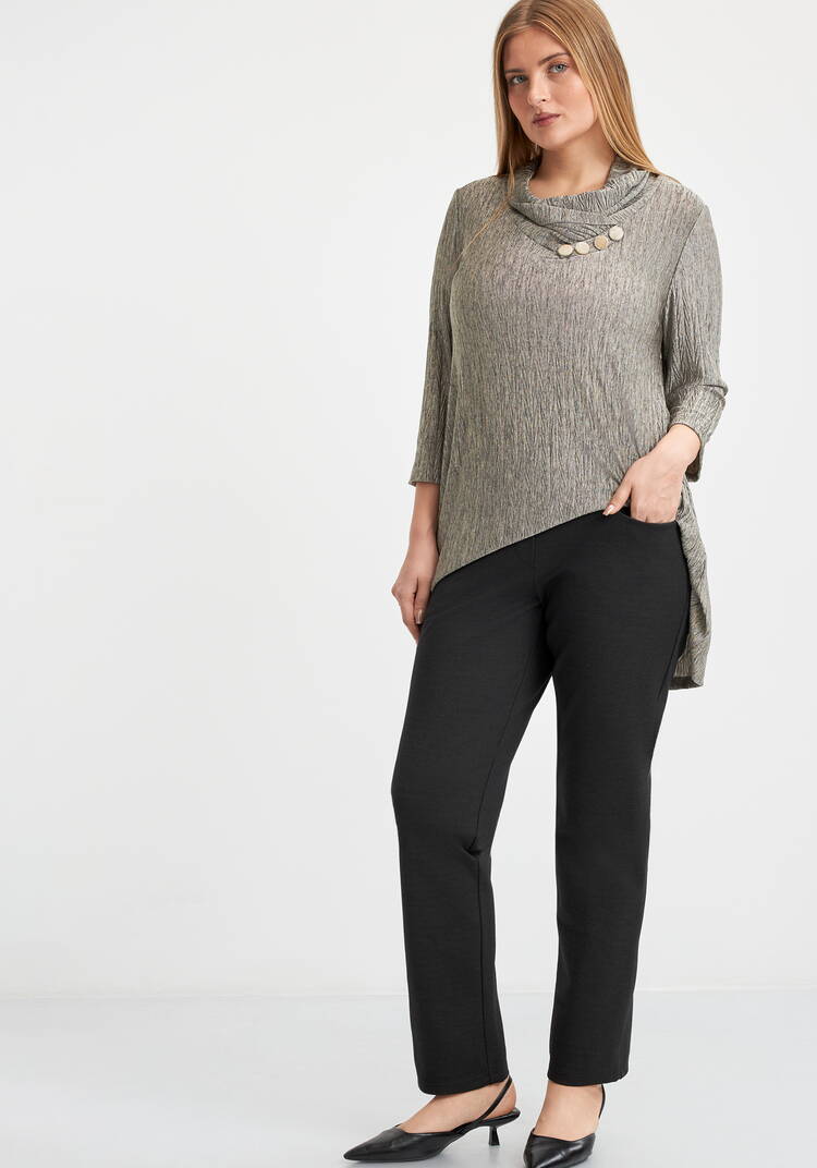 Брюки Кокетка с начесом шир.  750, рис. 7