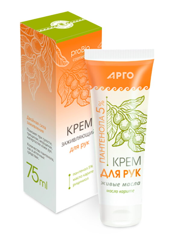 Крем для рук заживляющий Живые масла шир.  580, рис. 2