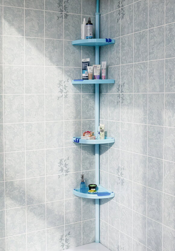 Полки угловые для ванной шир.  580, рис. 7