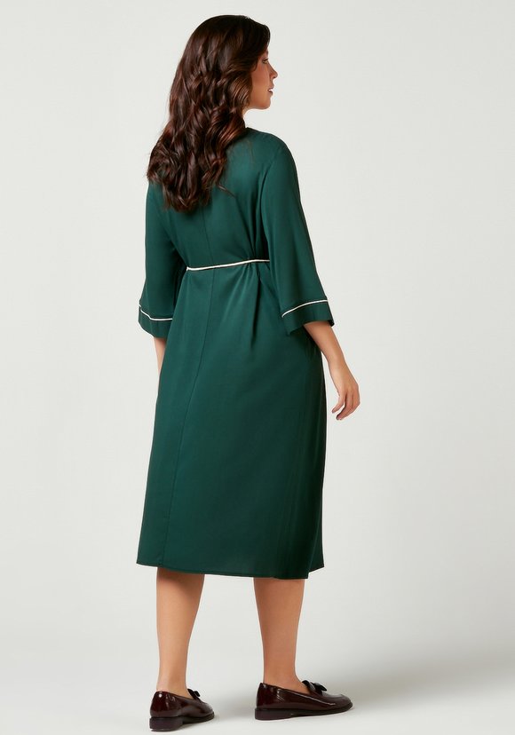 Платье миди с кантом шир.  580, рис. 17