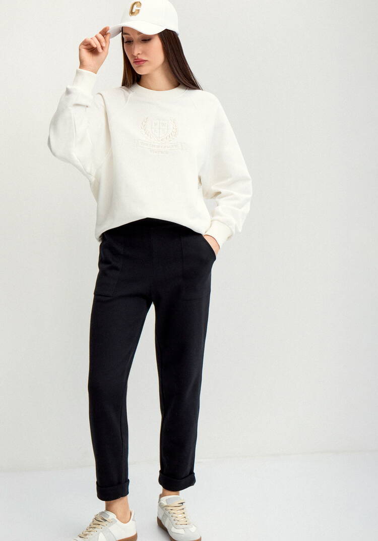 Брюки на широкой эластичной резинке шир.  750, рис. 22