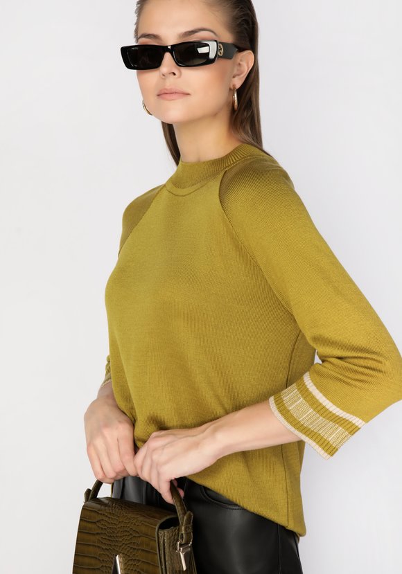 Джемпер с рукавом реглан до локтя шир.  580, рис. 4