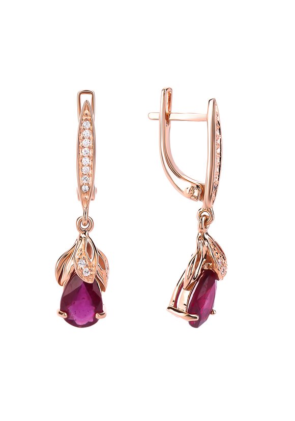 Серьги серебряныеАлександрия шир.  580, рис. 2