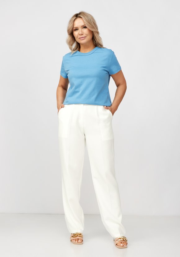 Футболка женская свободного кроя шир.  580, рис. 8