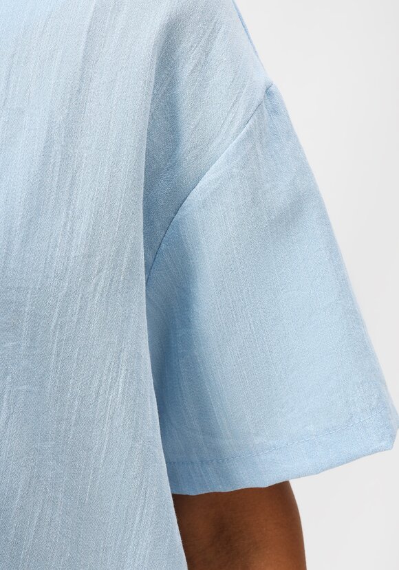 Блуза свободного кроя с дизайнерским кроем шир.  580, рис. 21