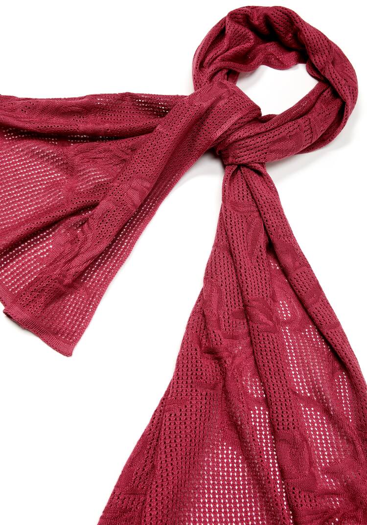 Палантин ажурный из натуральной шерсти шир.  750, рис. 34