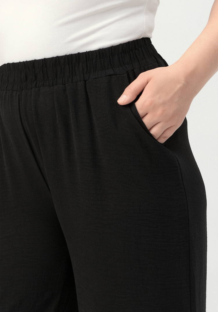 Брюки с карманами, свободного кроя шир.  750, рис. 5