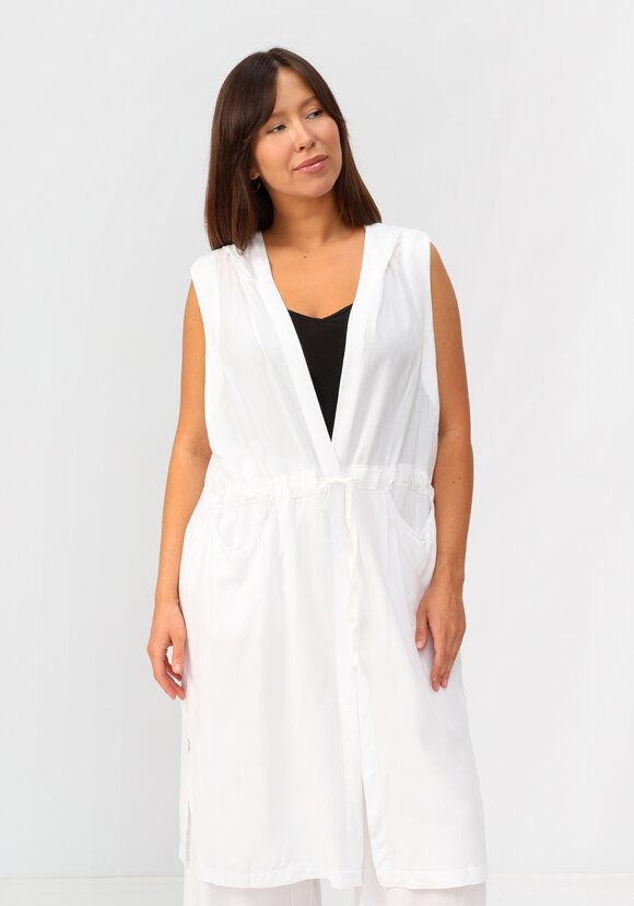 Жилет с капюшоном и карманами шир.  580, рис. 1