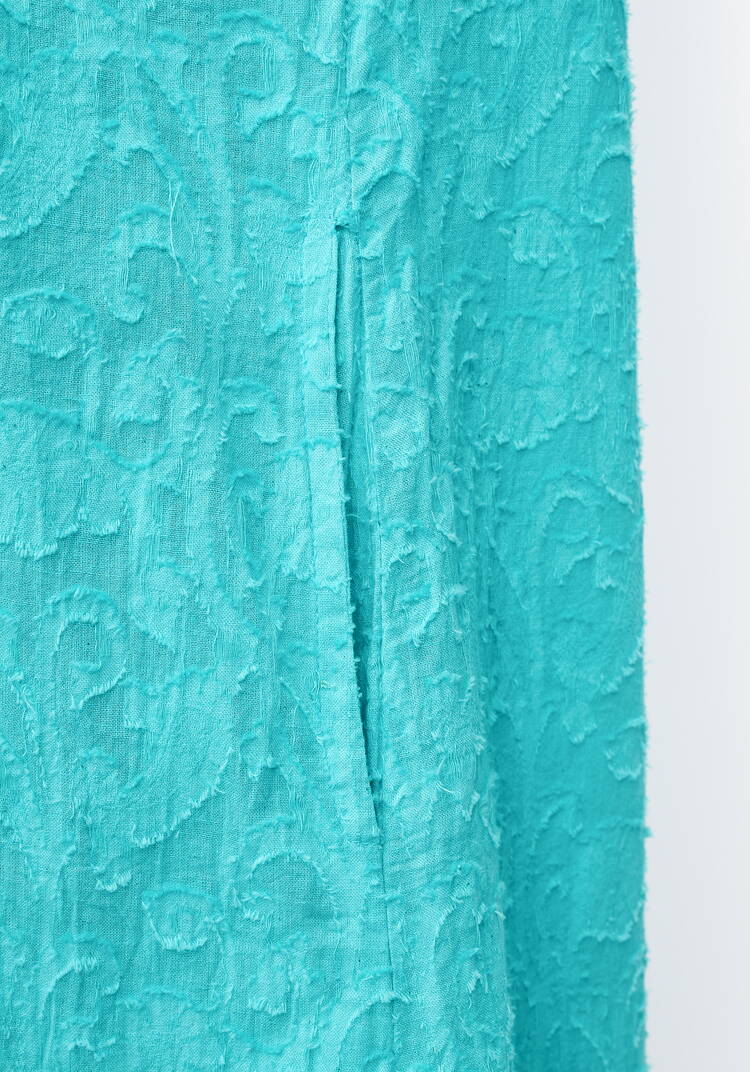 Платье-накидка из индийского хлопка шир.  750, рис. 27