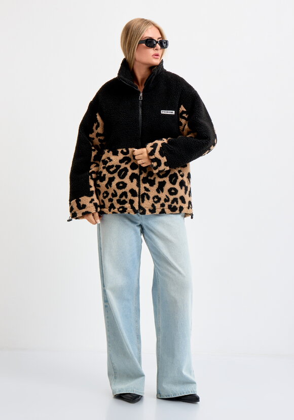 Толстовка с анималистичным принтом шир.  580, рис. 2