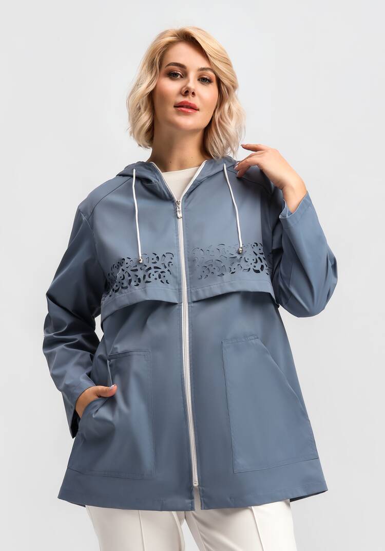 Ветровка с ажурной кокеткой шир.  750, рис. 47